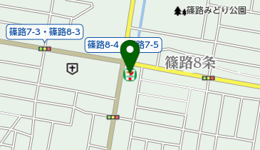 セブンイレブン 札幌篠路7条店の地図画像