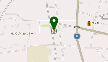 セブンイレブン 増穂長沢店の地図画像