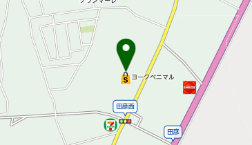 セブン銀行 ヨークベニマル 田彦西店 共同出張所の地図画像