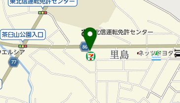 セブンイレブン 長野里島店の地図画像