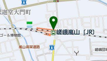 セブンイレブン キヨスクJR嵯峨嵐山駅改札口店の地図画像