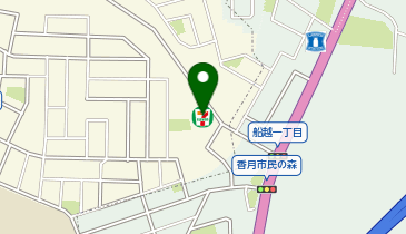 セブンイレブン 中間通谷店の地図画像