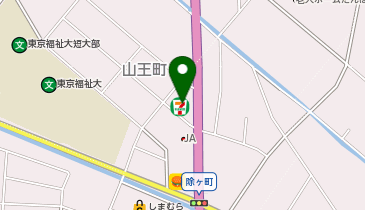 セブンイレブン 伊勢崎除ケ町店の地図画像