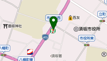 セブンイレブン 須坂市役所前店の地図画像