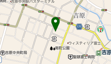 セブンイレブン 富士市御幸町店の地図画像