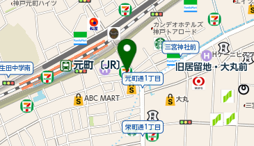セブンイレブン 神戸元町通1丁目店の地図画像