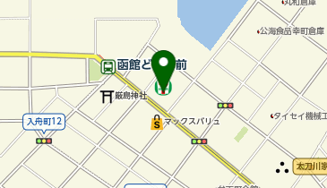 セブンイレブン 函館弁天町店の地図画像