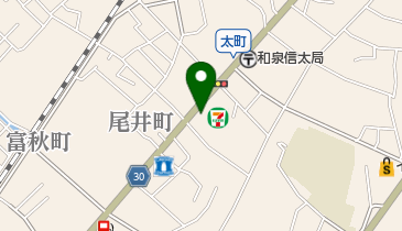 セブンイレブン 和泉尾井町2丁目店の地図画像