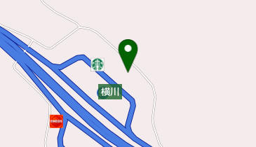 セブン銀行 上信越自動車道 横川サービスエリア 上り 共同出張所の地図画像