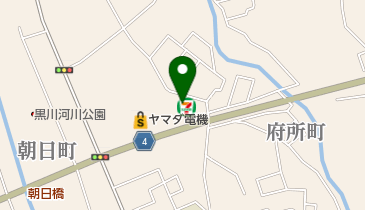 セブンイレブン 鹿沼府中町店の地図画像