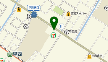 セブンイレブン 甲西郵便局前店の地図画像