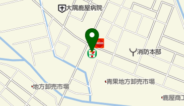 セブンイレブン 鹿屋青果市場前店の地図画像