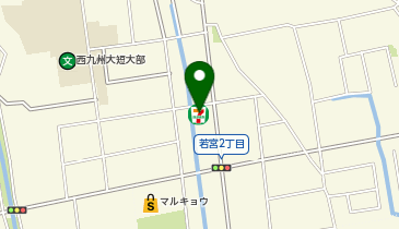 セブンイレブン 佐賀若宮2丁目店の地図画像