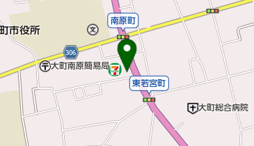 セブンイレブン 大町南原店の地図画像