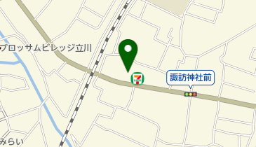 セブンイレブン 立川柴崎町1丁目店の地図画像