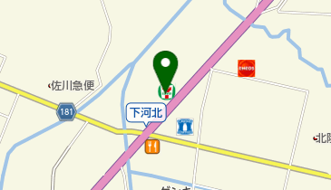 セブンイレブン 福井下河北町店の地図画像