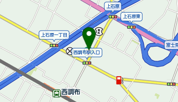 セブンイレブン 調布インター南店の地図画像