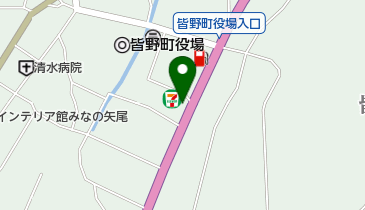 セブンイレブン 秩父皆野店の地図画像