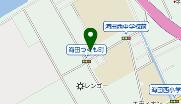 セブンイレブン 広島海田つくも町店の地図画像