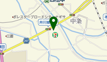 セブンイレブン 松本中条橋店の地図画像