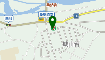 セブンイレブン 桑名城山台店の地図画像