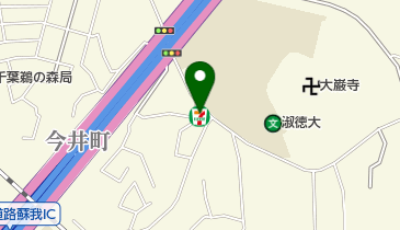 セブンイレブン 千葉大巌寺店の地図画像