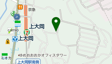 セブンイレブン 横浜上大岡東1丁目店の地図画像