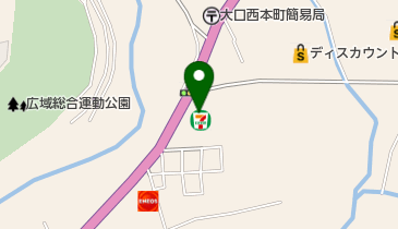 セブンイレブン 伊佐大口鳥巣店の地図画像