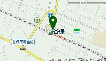 セブンイレブン 国立谷保駅北口店の地図画像