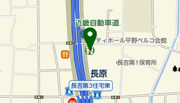 セブンイレブン 大阪長原駅北店の地図画像