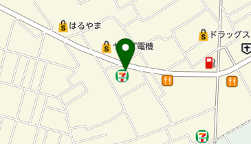 セブンイレブン 熊本帯山店の地図画像