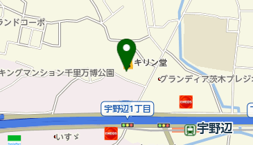 セブンイレブン 茨木穂積台店の地図画像