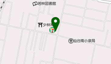 セブンイレブン 仙台南小泉1丁目店の地図画像