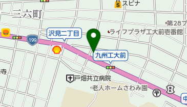 セブンイレブン 戸畑中原西1丁目店の地図画像