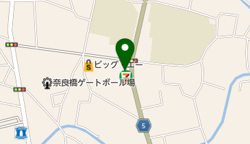 セブンイレブン 東大和奈良橋6丁目店の地図画像