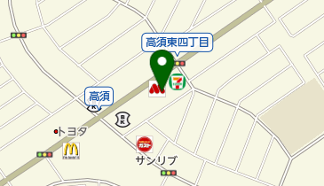 セブンイレブン 若松高須東4丁目店の地図画像