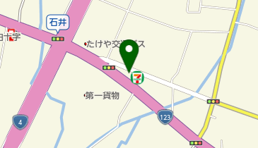 セブンイレブン 宇都宮石井東店の地図画像