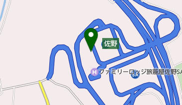 セブン銀行 東北自動車道 佐野サービスエリア 上り 共同出張所の地図画像