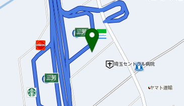 セブン銀行 関越自動車道 三芳パーキングエリア 上り 共同出張所の地図画像