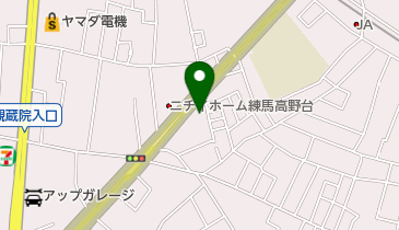 セブンイレブン 練馬南田中3丁目店の地図画像
