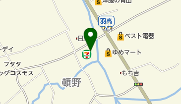 セブンイレブン 直方頓野店の地図画像