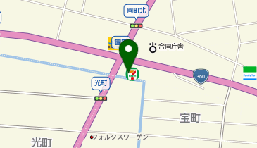 セブンイレブン 小松園町店の地図画像