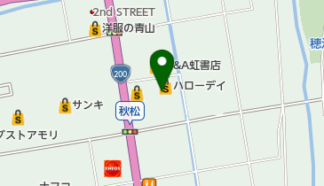 セブン銀行 ハローデイ 穂波店 共同出張所の地図画像