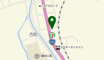 セブンイレブン 八幡浜産業通店の地図画像