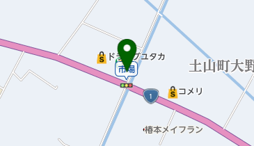 セブンイレブン 土山町市場店の地図画像