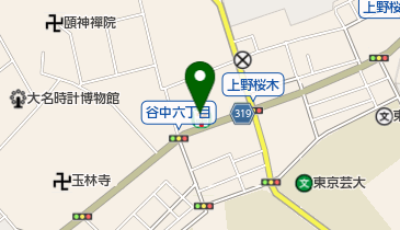 セブンイレブン 台東谷中6丁目店の地図画像
