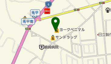 セブン銀行 ヨークベニマル 日立会瀬店 共同出張所の地図画像