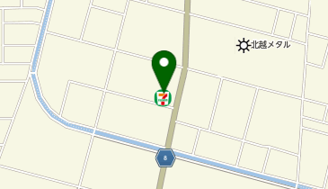 セブンイレブン 三条南四日町店の地図画像