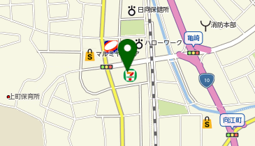 セブンイレブン 日向北町店の地図画像