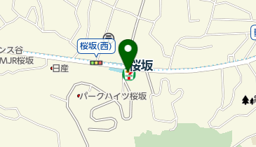 セブンイレブン 福岡桜坂店の地図画像